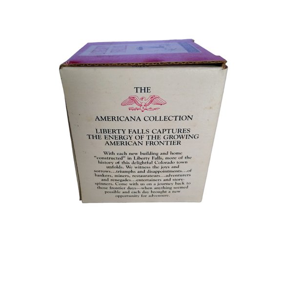 1992 Liberty Falls Americana Collection PORT CLINTON JEWERY Village Miniature - Picture 8 of 8